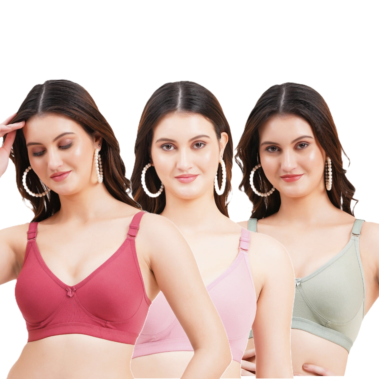 Women's Full Coverage Non-Padded T-Shirt Bra