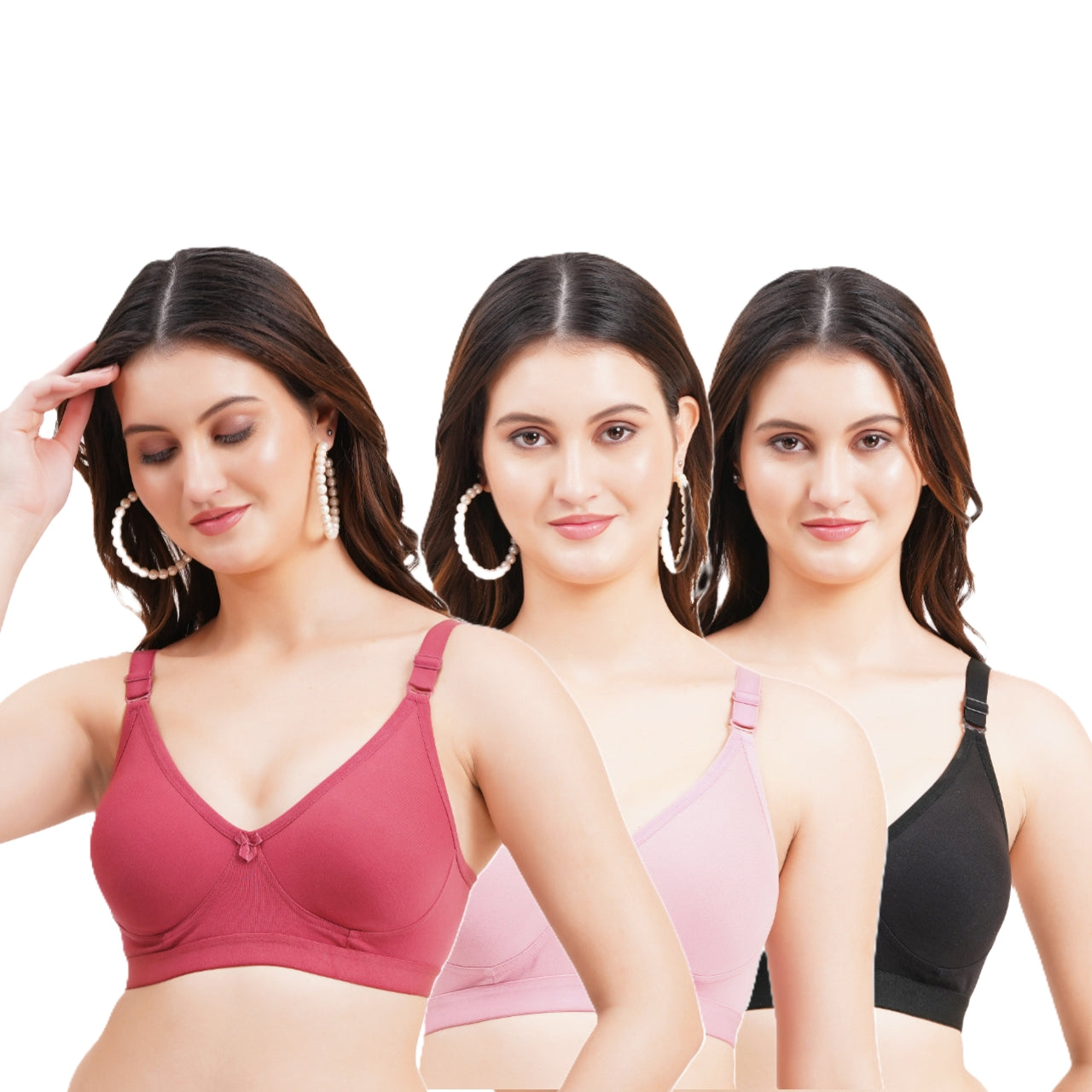 Women's Full Coverage Non-Padded T-Shirt Bra