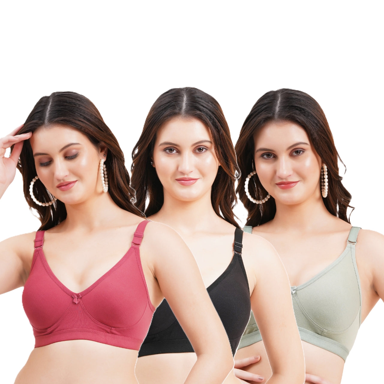 Women's Full Coverage Non-Padded T-Shirt Bra