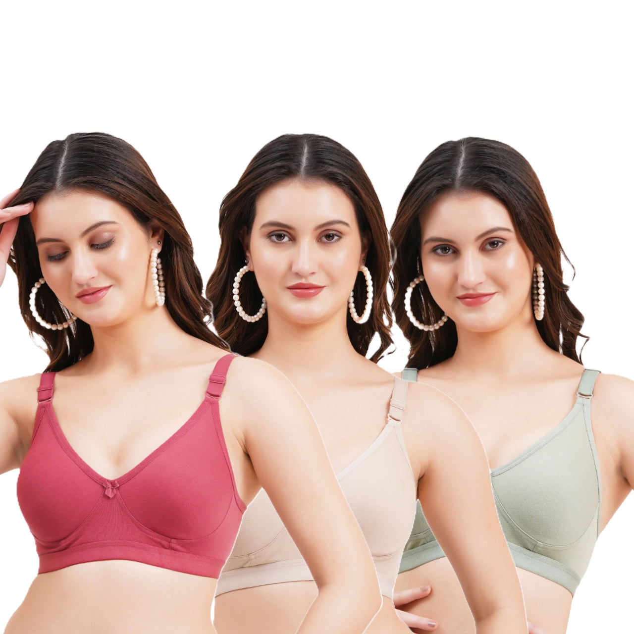 Women's Full Coverage Non-Padded T-Shirt Bra