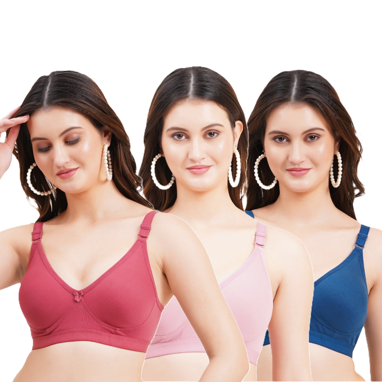Women's Full Coverage Non-Padded T-Shirt Bra