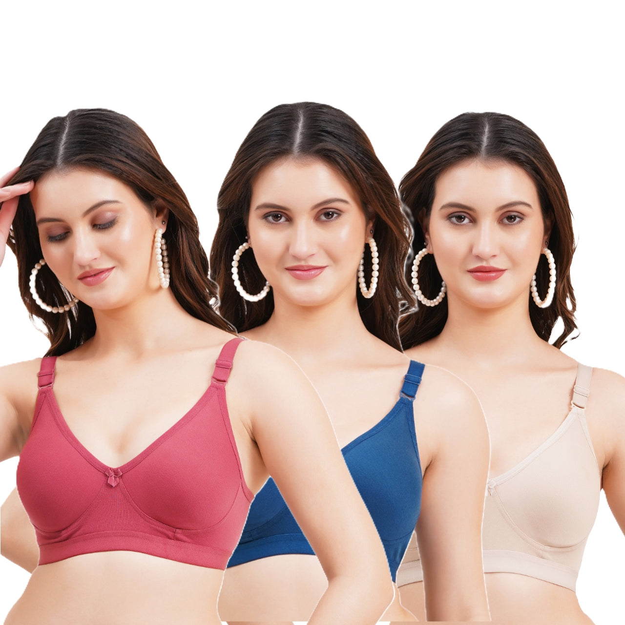 Women's Full Coverage Non-Padded T-Shirt Bra