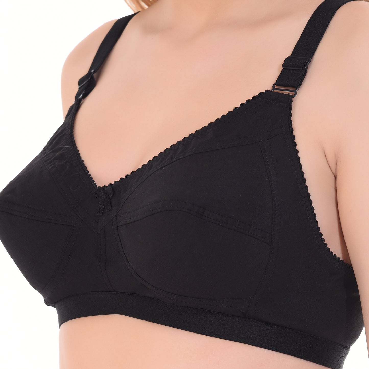 Full Coverage Non-Padded Bra