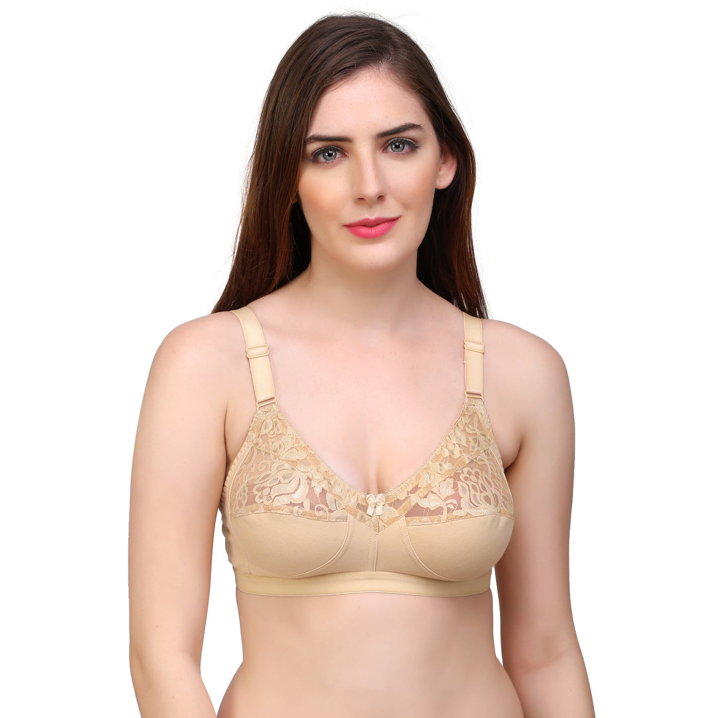 Full Coverage Non-Padded lace Bra