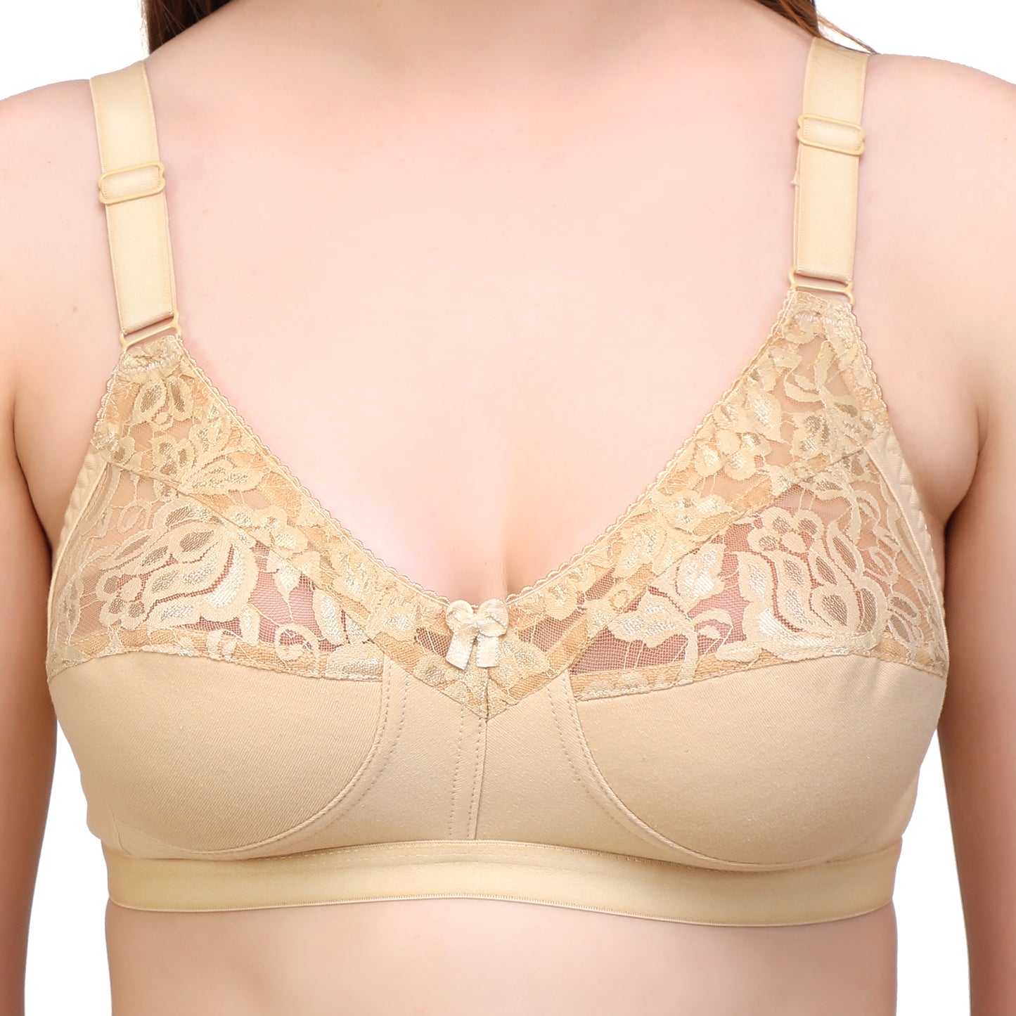 Full Coverage Non-Padded lace Bra